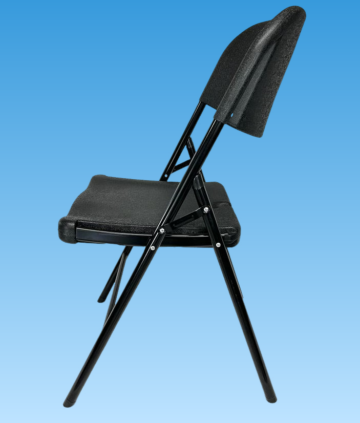 Cadeira Dobrável para Mesa Maleta Vghome Cor Preta - 2