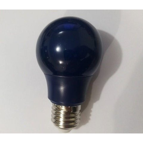 Lâmpada Led Decorativa A55 3w Azul 100-250vca