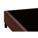 Ver imagem 4 de Cama Box Base Solteiro Universal Courano Brown (88x188x20) - Costa Rica
