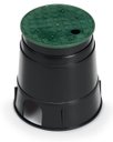 Ver imagem 1 de Caixa Para Valvula Solenoide Rain Bird De 6 Com Tampa Verde