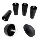 Ver imagem 1 de Kit com 6 Pés para Box Universal 12cm com Rosca Reforçado