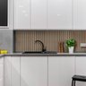 Painel Ripado Prime Madeira Pvc Carvalho Lisboa Dual Touch 2,9m X 16cm - 2