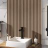 Painel Ripado Prime Madeira Pvc Carvalho Lisboa Dual Touch 2,9m X 16cm - 8
