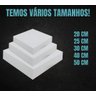 Luminária Plafon Aço e Acrílico Sobrepor Quadrado 50x50 Cm  - Branco Texturizado - 5