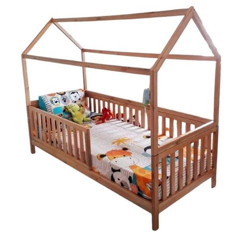 Cama Casinha Infantil - Tamanho Especial - Madeira Maciça