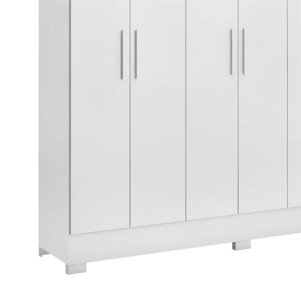 Guarda-Roupa Flatis com 6 Portas Branco Dst - 5