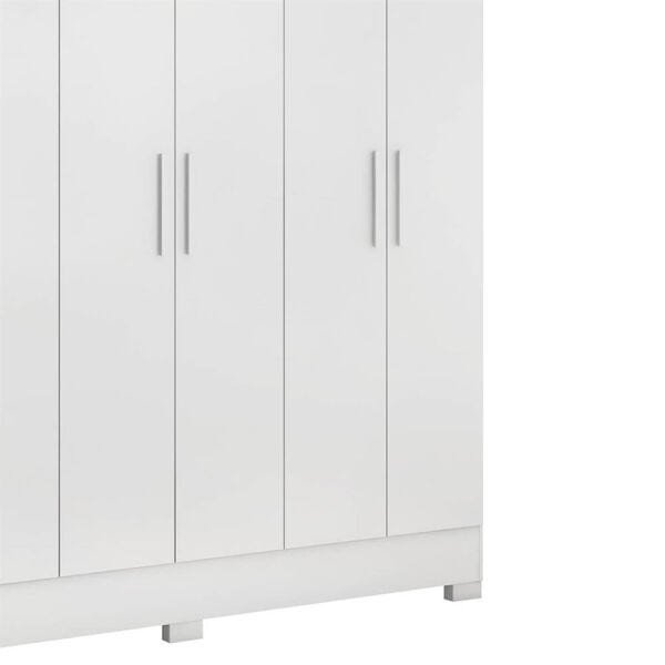 Guarda-Roupa Flatis com 6 Portas Branco Dst - 6