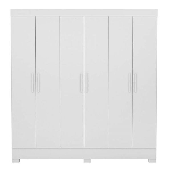 Guarda-Roupa Flatis com 6 Portas Branco Dst - 2