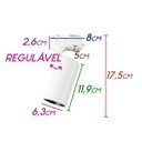 Ver imagem 2 de Kit 1 Trilho Eletrificado 1M + 6 Spots Branco 12W Branco Quente St1924