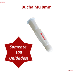 Bucha Mu 8 Sfor Drywall/Bloco E Tijolo Oco E Maciço 100Pçs - 5