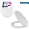 ASSENTO SANITÁRIO ALMOFADADO BÁSICO BRANCO - ATLAS Almofadado Básico - 2