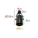 Ver imagem 2 de Spot Trilho Eletrificado Preto + Lâmpada LED Par20 3000K St1964
