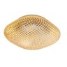 Plafon Ozzy Âmbar Metal e Vidro para 2 G9 Starlux Lt-001S St1951 - 1