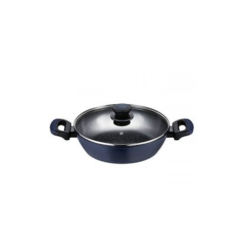Caçarola Rasa Alumínio Forjado 28 Cm Everyday Azul Oxford 138749