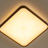 Plafon Metal e Acrílico Amadeirado Timber LED 24W 3000K 40cm St1936 - 4