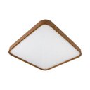 Ver imagem 1 de Plafon Metal e Acrílico Amadeirado Timber LED 24W 6500k 40cm ST1936