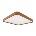 Ver imagem 5 de Plafon Metal e Acrílico Amadeirado Timber LED 24W 6500k 40cm ST1936
