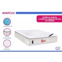 Ver imagem 4 de Cama Box Crc Casal + Colchão Molas Pocket Castor Vitagel Slx 138x188