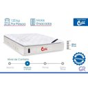 Ver imagem 6 de Cama Box Crc Casal + Colchão Molas Pocket Castor Vitagel Slx 138x188