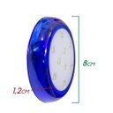 Ver imagem 2 de Luminária Piscina Azul Led Ø80mm 9w Luz Branco Frio + Fonte St1855