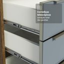 Ver imagem 7 de Armário de Cozinha Completa 340cm Rustic/cinza Lux Madesa 02 Rustic/cinza