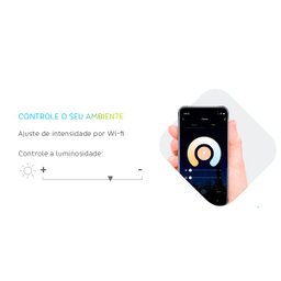 Painel Inteligente 18W LED Smart Wi-Fi Quadrada Embutir - 2