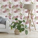 Ver imagem 4 de Papel de Parede Floral 3d com Fundo Bege - 3,00x0,50m