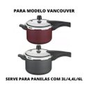 Ver imagem 4 de Cabo Superior Panela de Pressão Tramontina Vancouver Original 3 Lts / 4,4 Lts / 6 Lts