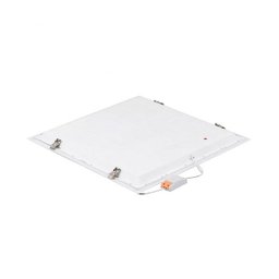 Luminária Led Quadrada Embutir 40w Bivolt Luz Branca 62cm - 3