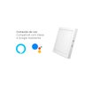Painel Inteligente 18w Led Smart Wi-fi Quadrada Sobrepor - 2