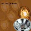 Ver imagem 4 de Lâmpada Led Ar111 12w 950lm Bivolt Luz Amarela Galaxy