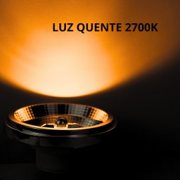 Lâmpada Led Ar111 12w 950lm Bivolt Luz Amarela Galaxy - 3