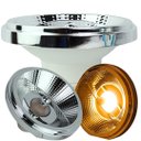 Ver imagem 1 de Lâmpada Led Ar111 12w 950lm Bivolt Luz Amarela Galaxy