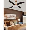 Ventilador de Teto Vidro Plano 4 Pás Tech Volare 127V - 3