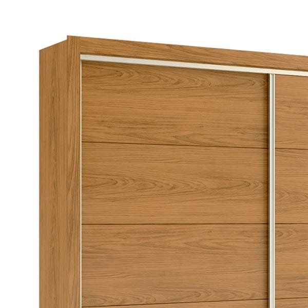 Guarda-Roupa Essence 243cm com 2 Portas de Correr MDF Louro - 2