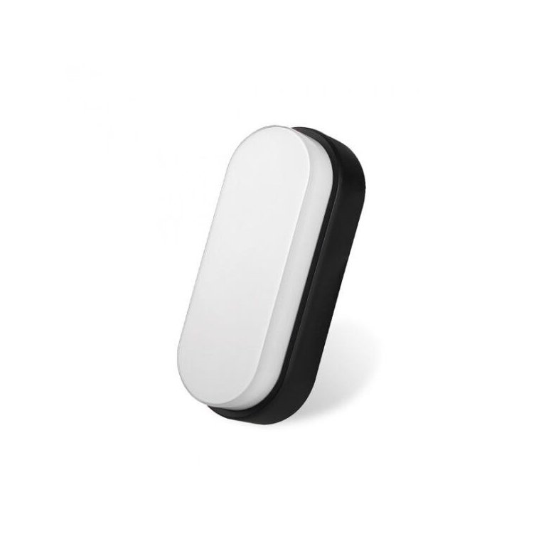 Arandela Led Externa Preta 5w Luz Branca Avant