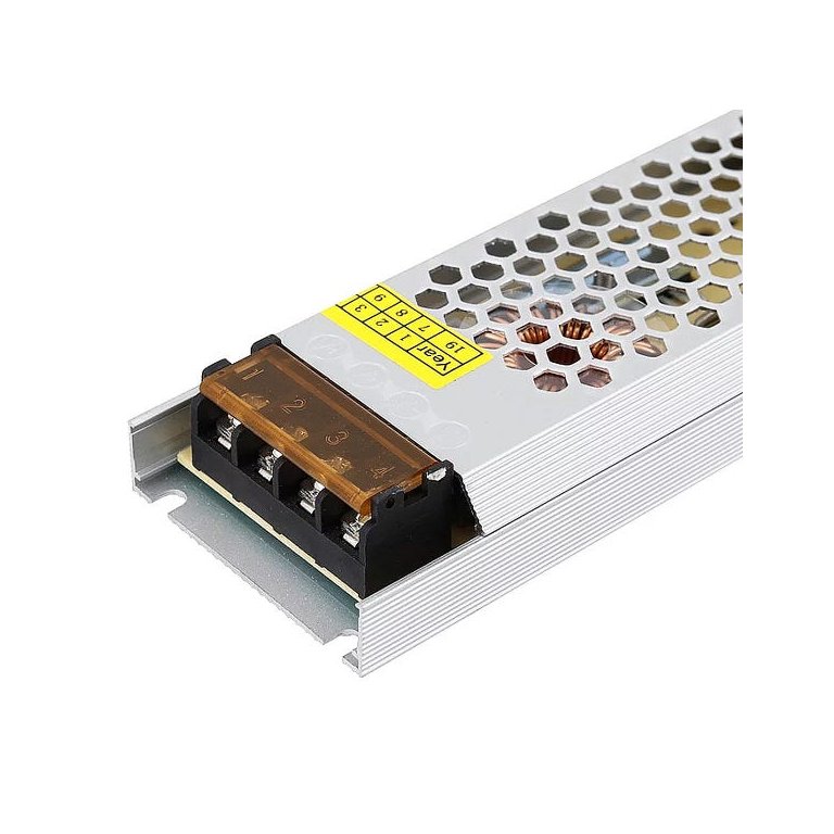 Driver Slim Fita Led 20A 12V Retangular Alumínio Gaya