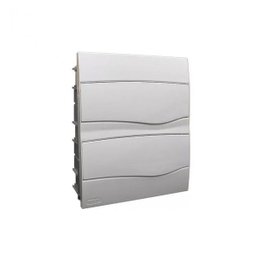 Caixa Proteção Distribuição Embutir 24 Disjuntores Opaca - 1