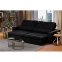 Ver imagem 4 de Sofá 6 Lugares Modular 2.90M Retrátil E Reclinável Preto