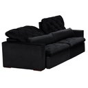Ver imagem 5 de Sofá 6 Lugares Modular 2.90M Retrátil E Reclinável Preto