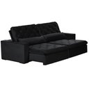 Ver mais imagens de Sofá 6 Lugares Modular 2.90M Retrátil E Reclinável Preto