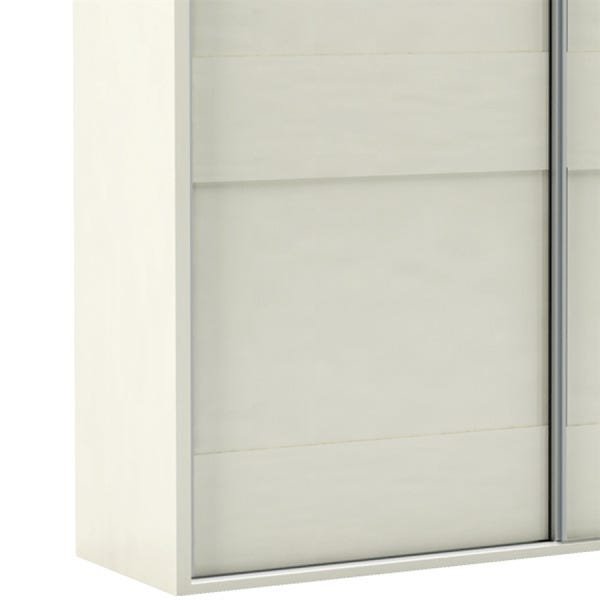 Guarda-Roupa Ramon 223cm com 2 Portas de Correr 100% MDF Off-White - 3