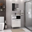 Ver imagem 1 de Conjunto para Banheiro Pop com Pés - Fabribam Gabinetes
