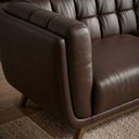 Ver imagem 7 de Sofa Living 2 Lugares Bellare 180 cm Pes Madeira Courino Tcs 721 Moll