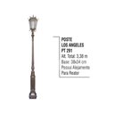 Ver imagem 2 de Poste Colonial Los Angeles para Jardim de Alumínio 3,38m