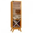 Ver imagem 2 de Cristaleira 1 Porta Graça Candian Jcm Móveis