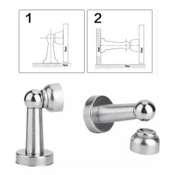 Prendedor de Porta em Aço Inox - 3