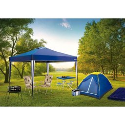 Barraca 4 Pessoas Camping Acampamento Iglu Mor - 3