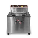 Ver imagem 1 de Fritador Elétrico de Mesa 15 Litros 2 Cestos Zona Fria Fzm8 220v - Skymsen