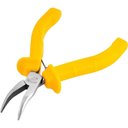 Ver imagem 1 de Alicate Bico Meia Cana Curvo 4.1/2" 1000v Vonder